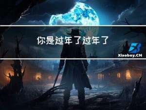 你是过年了过年了