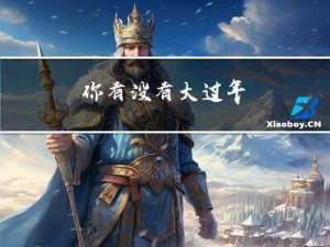 你有没有大过年