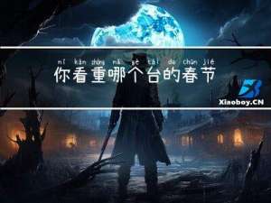 你看重哪个台的春节