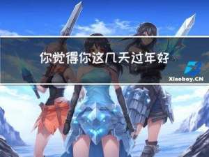 你觉得你这几天过年好吗