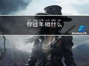 你过年做什么