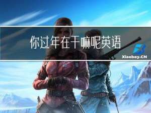 你过年在干嘛呢英语