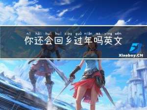 你还会回乡过年吗英文