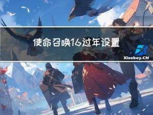 使命召唤16过年设置在哪