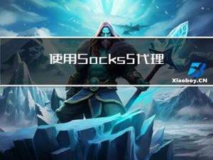 使用Socks5代理加强爬虫的网络安全