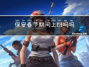 保安春节期间上班吗吗