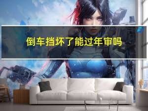 倒车挡坏了能过年审吗