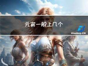 元宵一般上几个