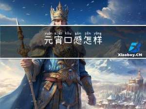 元宵口感怎样
