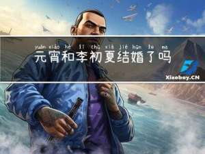 元宵和李初夏结婚了吗