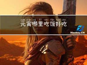元宵哪里吃饭好吃