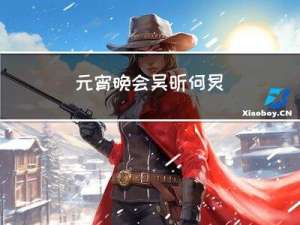 元宵晚会吴昕何炅