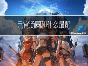 元宵汤圆和什么最配