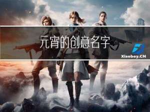 元宵的创意名字