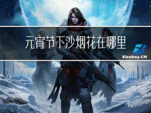 元宵节下沙烟花在哪里放