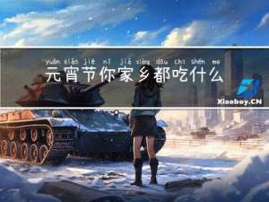 元宵节你家乡都吃什么作文
