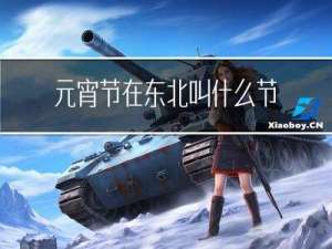 元宵节在东北叫什么节日