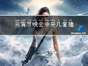 元宵节晚会中央几套播出