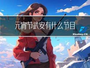 元宵节武安有什么节目