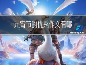元宵节的优秀作文有哪些