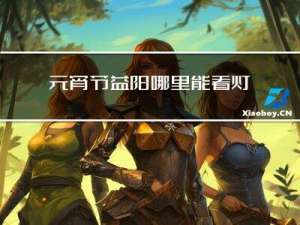 元宵节益阳哪里能看灯