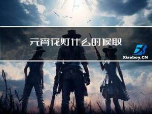 元宵花灯什么时候取