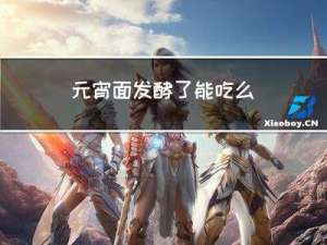 元宵面发酵了能吃么