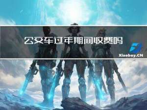 公交车过年期间收费吗