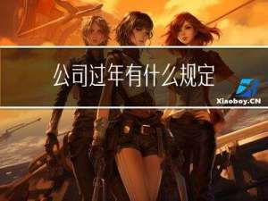 公司过年有什么规定