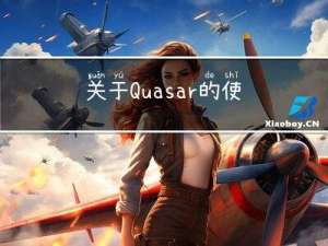 关于 Quasar 的使用指南