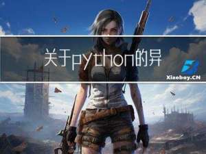 关于 python 的异常使用说明 (python 的文件和异常)