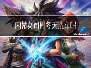 内蒙女司机冬天洗车吗