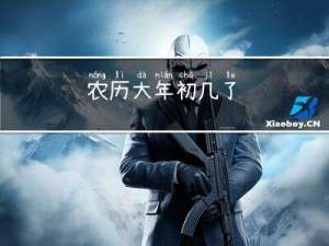 农历大年初几了