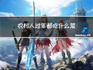 农村人过年都吃什么菜呢