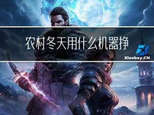 农村冬天用什么机器挣钱