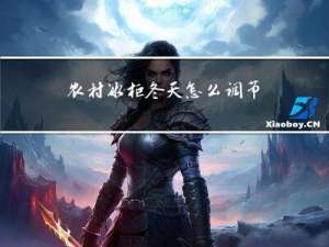 农村冰柜冬天怎么调节