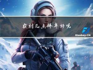 农村几点拜年好呢