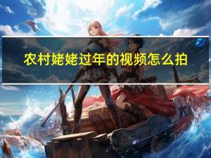 农村姥姥过年的视频怎么拍