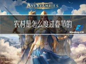 农村是怎么度过春节的