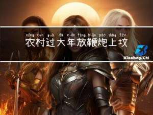 农村过大年放鞭炮上坟好吗