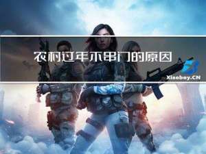 农村过年不串门的原因