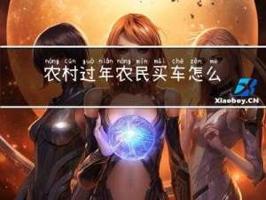 农村过年农民买车怎么说