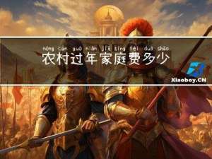 农村过年家庭费多少