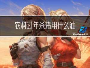 农村过年杀猪用什么油好