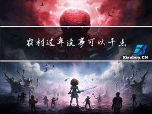 农村过年没事可以干点什么