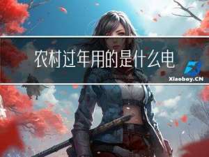 农村过年用的是什么电视