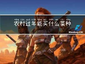 农村过年能买什么菜种子
