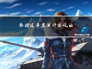 农村过年要买什么吃的东西