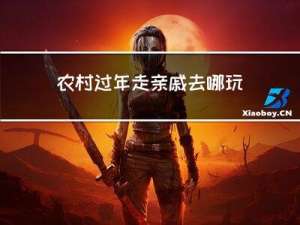 农村过年走亲戚去哪玩