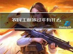 农民工返乡过年有什么影响